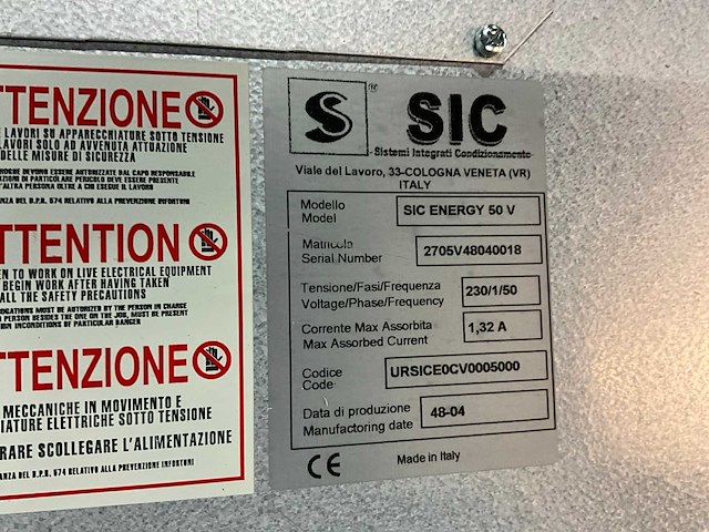 Sic 50 v luchtbehandelingsinstallatie - afbeelding 5 van  7