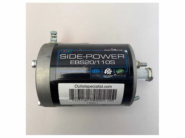 Side power ebs20 bowthrust motor 1100w | 12v - ebs20/110s - afbeelding 1 van  6