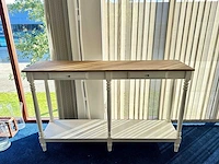 Sidetable met twee laden