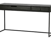Sidetable silas grenen, 140cm woood, zwart - afbeelding 1 van  3