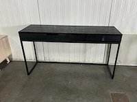 Sidetable silas grenen, 140cm woood, zwart - afbeelding 2 van  3