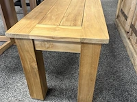 Sidetable, teakhout, 150x40 cm - afbeelding 2 van  3