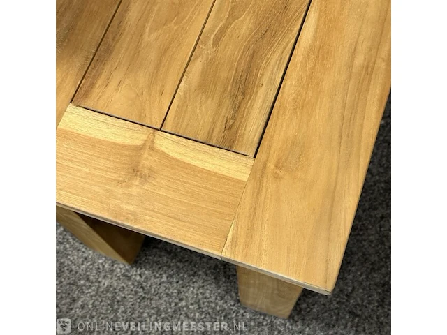 Sidetable, teakhout, 150x40 cm - afbeelding 3 van  3