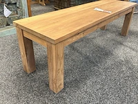 Sidetable, teakhout, 160x45 cm - afbeelding 1 van  3