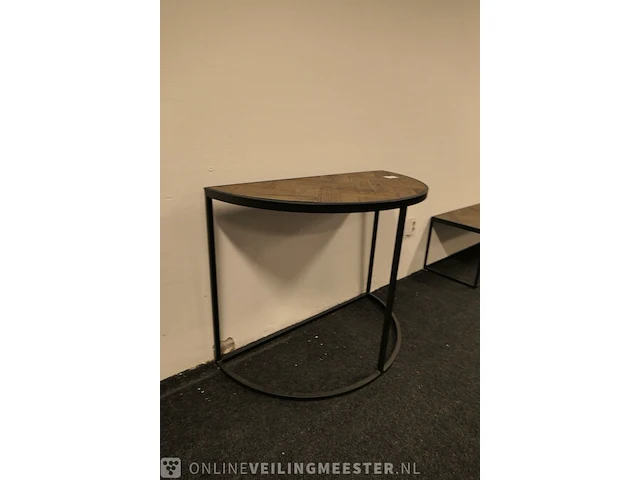 Sidetable visgraat ingelegd - afbeelding 3 van  7