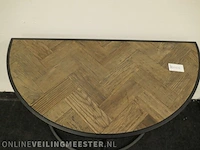 Sidetable visgraat ingelegd - afbeelding 5 van  7