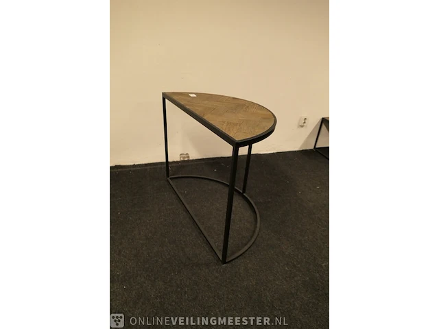 Sidetable visgraat ingelegd - afbeelding 7 van  7