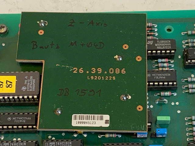 Sieb & meyer 26.39.65 ac servo board - afbeelding 7 van  12