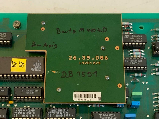 Sieb & meyer 26.39.65 ac servo boards (2x) - afbeelding 9 van  25