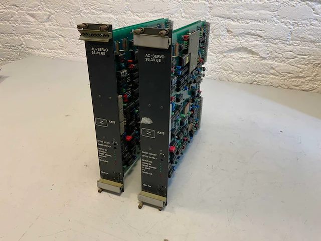 Sieb & meyer 26.39.65 ac servo boards (2x) - afbeelding 1 van  25