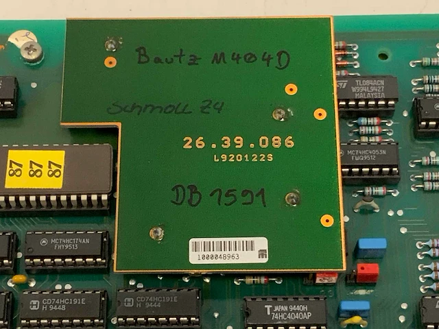 Sieb & meyer 26.39.65 ac servo boards (2x) - afbeelding 21 van  25