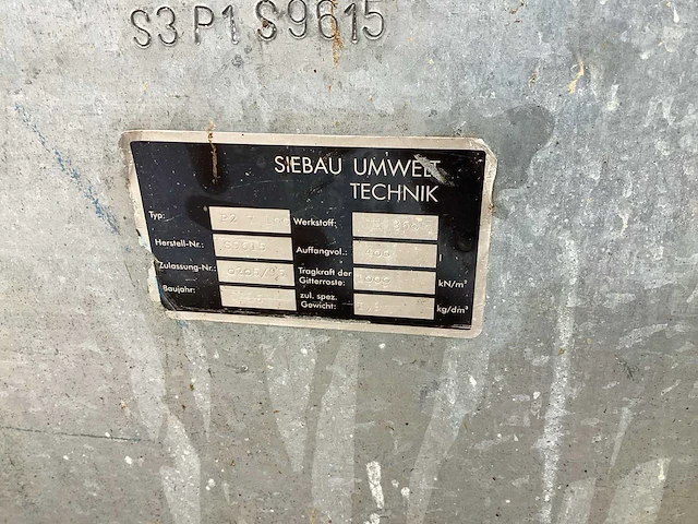 Siebau p2 olie opvangbak - afbeelding 5 van  5