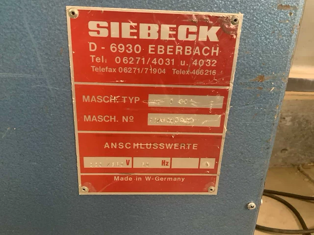 Siebeck 1 80 omsnoerings apparaat - afbeelding 5 van  6