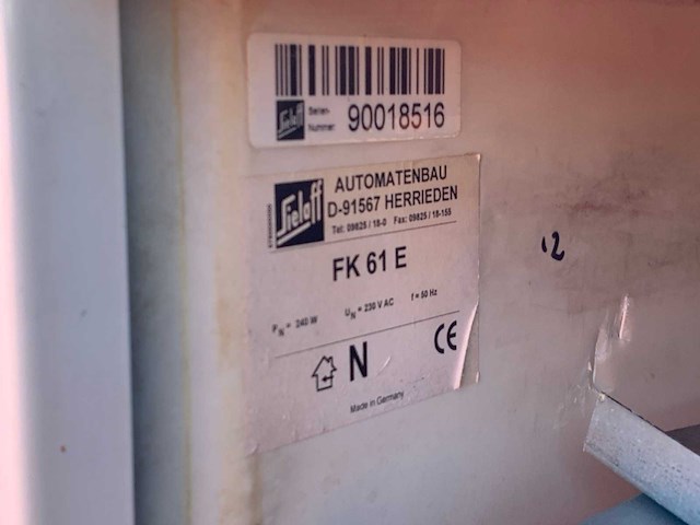 Sielaff sk 61e verkoopautomaat - afbeelding 7 van  7