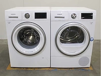 Siemems iq500 isensoric aquastop extraklasse wasmachine & siemems iq500 isensoric selfcleaning condenser extraklasse wasdroger - afbeelding 1 van  8