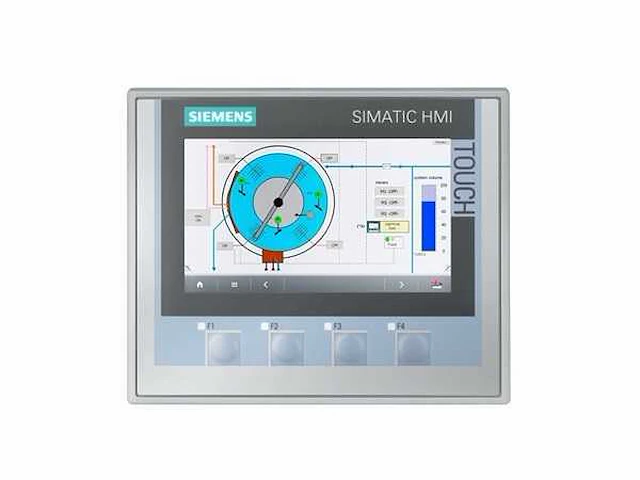 Siemens - 6av2124-2dc01-0ax0 - simatic hmi ktp400 comfort - bedieningspaneel - afbeelding 1 van  2