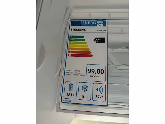 Siemens - ki20rv63 - koelkast (c) - afbeelding 2 van  2