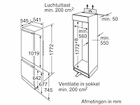 Siemens - ki34vv22ff koelvrieskast - afbeelding 5 van  5