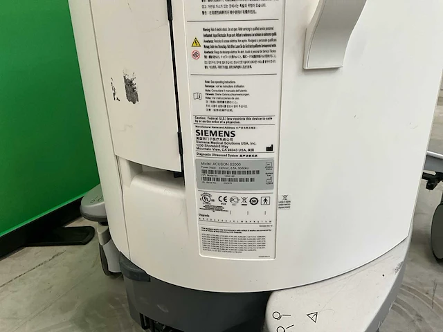 Siemens - s2000 - ultrasoon apparaat - 2010 - afbeelding 5 van  15