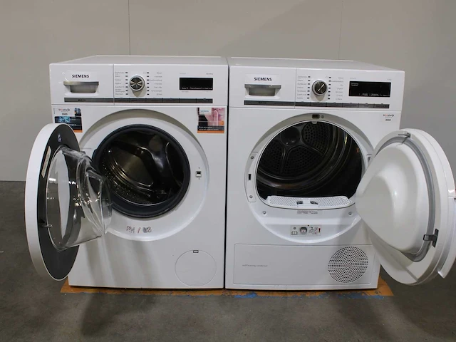 Siemens - wm16w461nl/01 9506 200062 en wt44w562nl/03 9709 01075 - washing machine - afbeelding 2 van  6