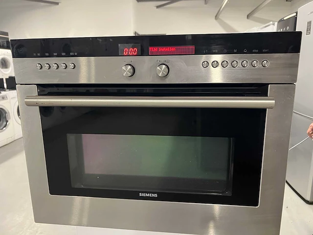 Siemens - zanussi lindo 1000 droger + siemens inbouw oven - afbeelding 9 van  12