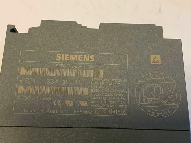 Siemens 6ep1 334-1sl11 power supply - afbeelding 6 van  6