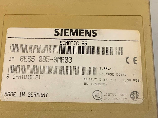 Siemens 6es5 095-8ma03 compact unit (4x) - afbeelding 2 van  21