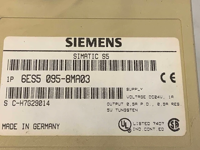 Siemens 6es5 095-8ma03 compact unit (4x) - afbeelding 6 van  21
