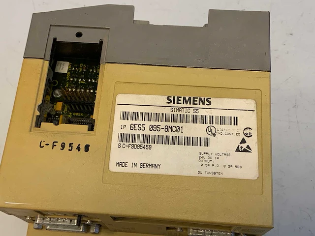 Siemens 6es5 095-8mc01 plc module - afbeelding 3 van  4