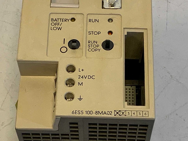 Siemens 6es5 100-8ma02 cpu module - afbeelding 4 van  5