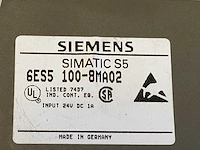 Siemens 6es5 100-8ma02 cpu module - afbeelding 5 van  5