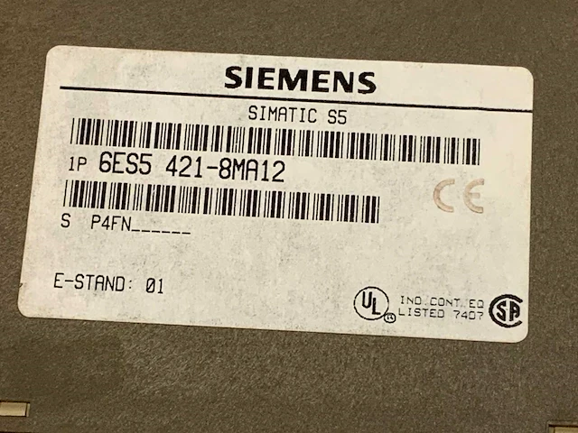 Siemens 6es5 421-8ma12 digital input module (13x) - afbeelding 6 van  41