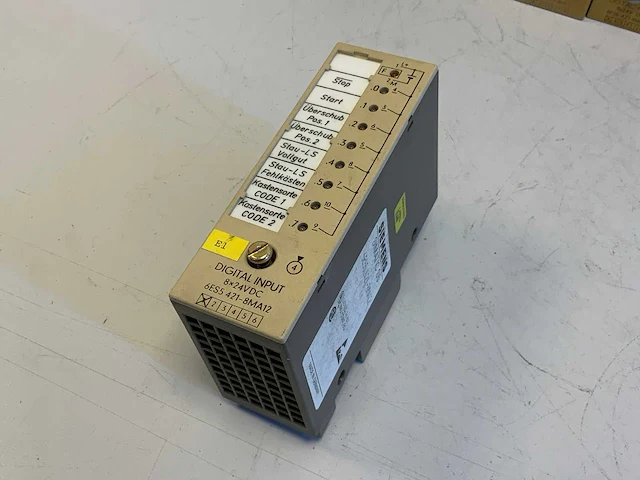 Siemens 6es5 421-8ma12 digital input module (13x) - afbeelding 12 van  41