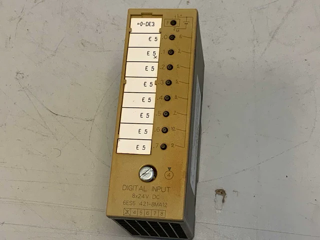 Siemens 6es5 421-8ma12 digital input module (13x) - afbeelding 25 van  41