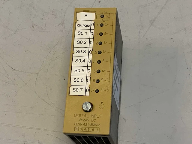 Siemens 6es5 421-8ma12 digital input module (13x) - afbeelding 28 van  41