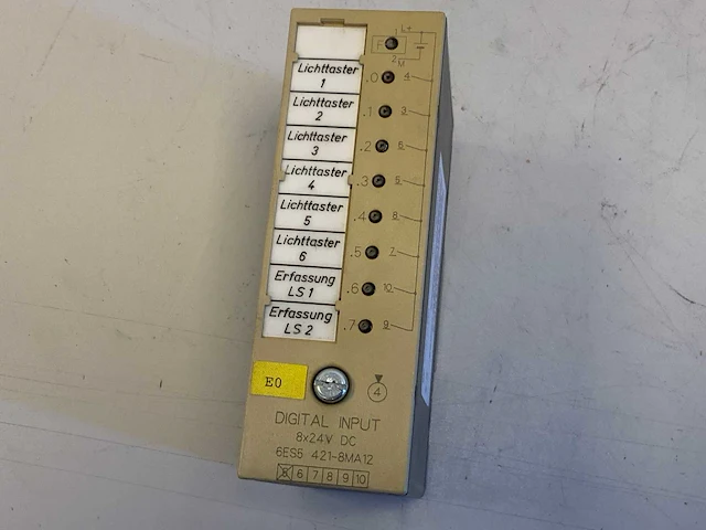 Siemens 6es5 421-8ma12 digital input module (13x) - afbeelding 39 van  41