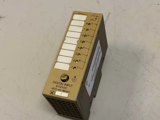 Siemens 6es5 431-8ma11 digital output module (12x) - afbeelding 10 van  27