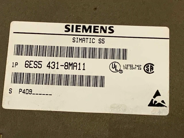 Siemens 6es5 431-8ma11 digital output module (12x) - afbeelding 11 van  27
