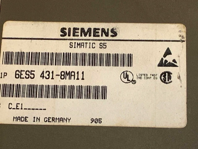 Siemens 6es5 431-8ma11 digital output module (12x) - afbeelding 16 van  27