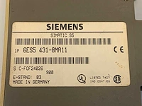 Siemens 6es5 431-8ma11 digital output module (12x) - afbeelding 23 van  27