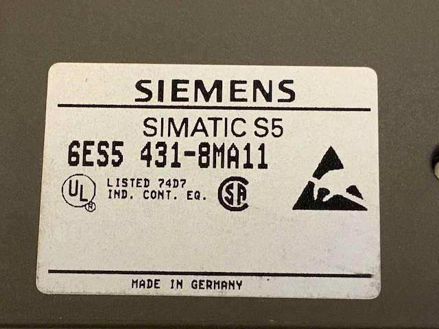 Siemens 6es5 431-8ma11 digital output module (12x) - afbeelding 25 van  27