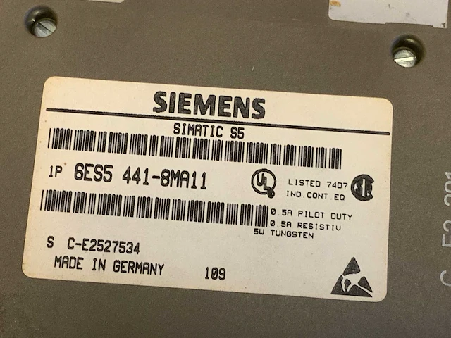 Siemens 6es5 441-8ma11 digital output module (9x) - afbeelding 3 van  24