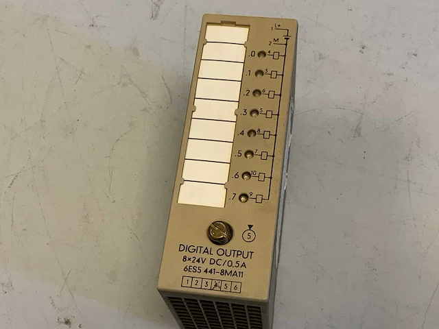 Siemens 6es5 441-8ma11 digital output module (9x) - afbeelding 16 van  24