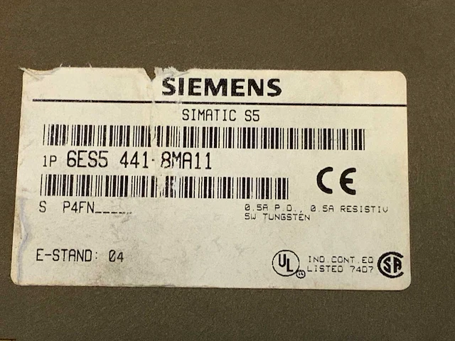 Siemens 6es5 441-8ma11 digital output module (9x) - afbeelding 17 van  24