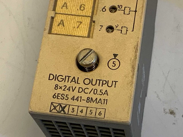 Siemens 6es5 441-8ma11 digital output module (9x) - afbeelding 22 van  24