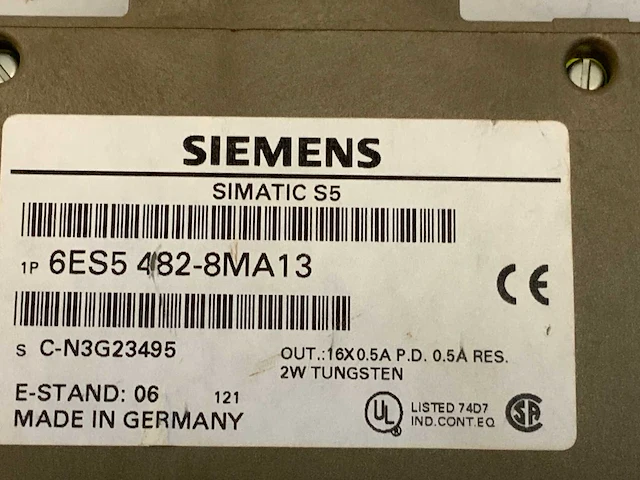 Siemens 6es5 482-8ma13 digital input module (11x) - afbeelding 5 van  35