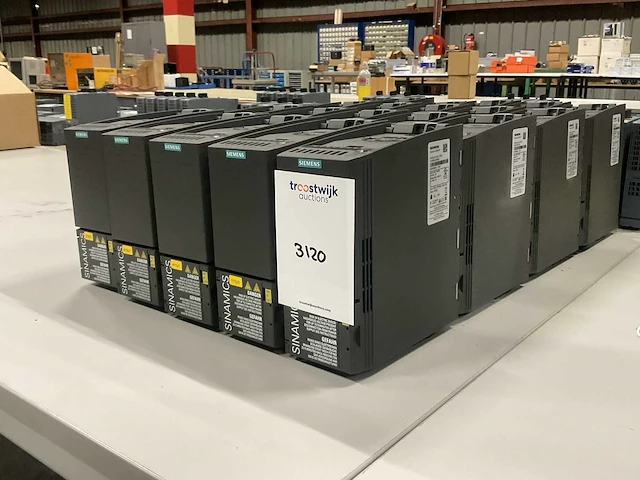 Siemens 6sl3210-1ke11-8ap2 frequentieregelaar (20x) - afbeelding 1 van  6