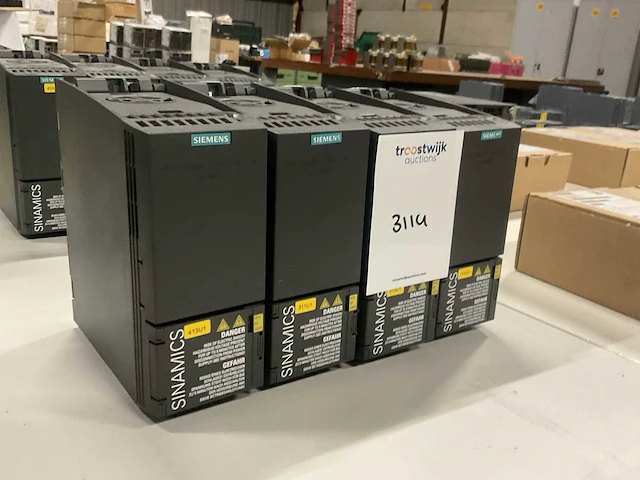 Siemens 6sl3210-1ke11-8ap2 frequentieregelaar (4x) - afbeelding 2 van  5