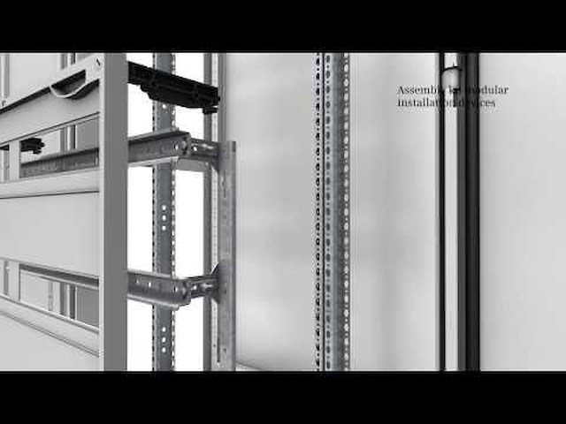 Siemens 8gk97110kk03 alpha busbar houder montageframe (14x) - afbeelding 2 van  2
