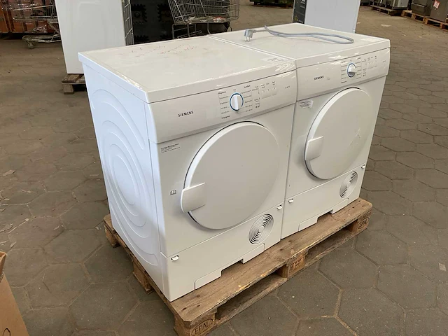 Siemens c 44-10 wasdroger (2x) - afbeelding 1 van  8